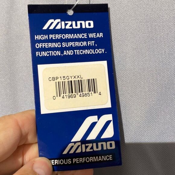 Mizuno Men's Gray Elastic Bottom Durable Performance Baseball Pants Size 2XL - Picture 6 of 11